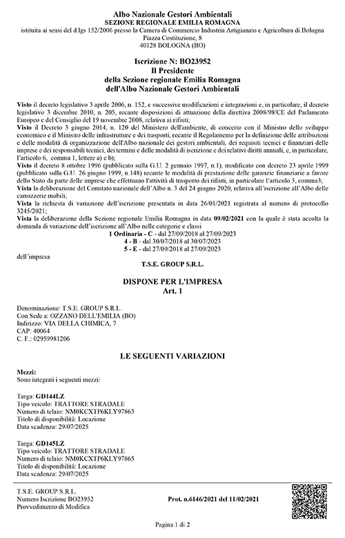Certificazione TSE Group - 10